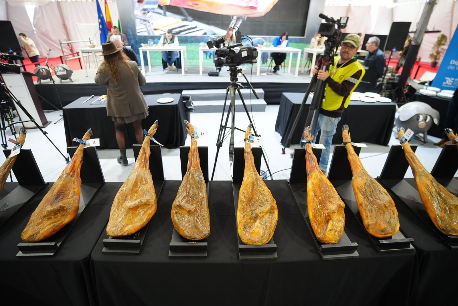 El concurso del mejor jamón 100% ibérico de Los Pedroches