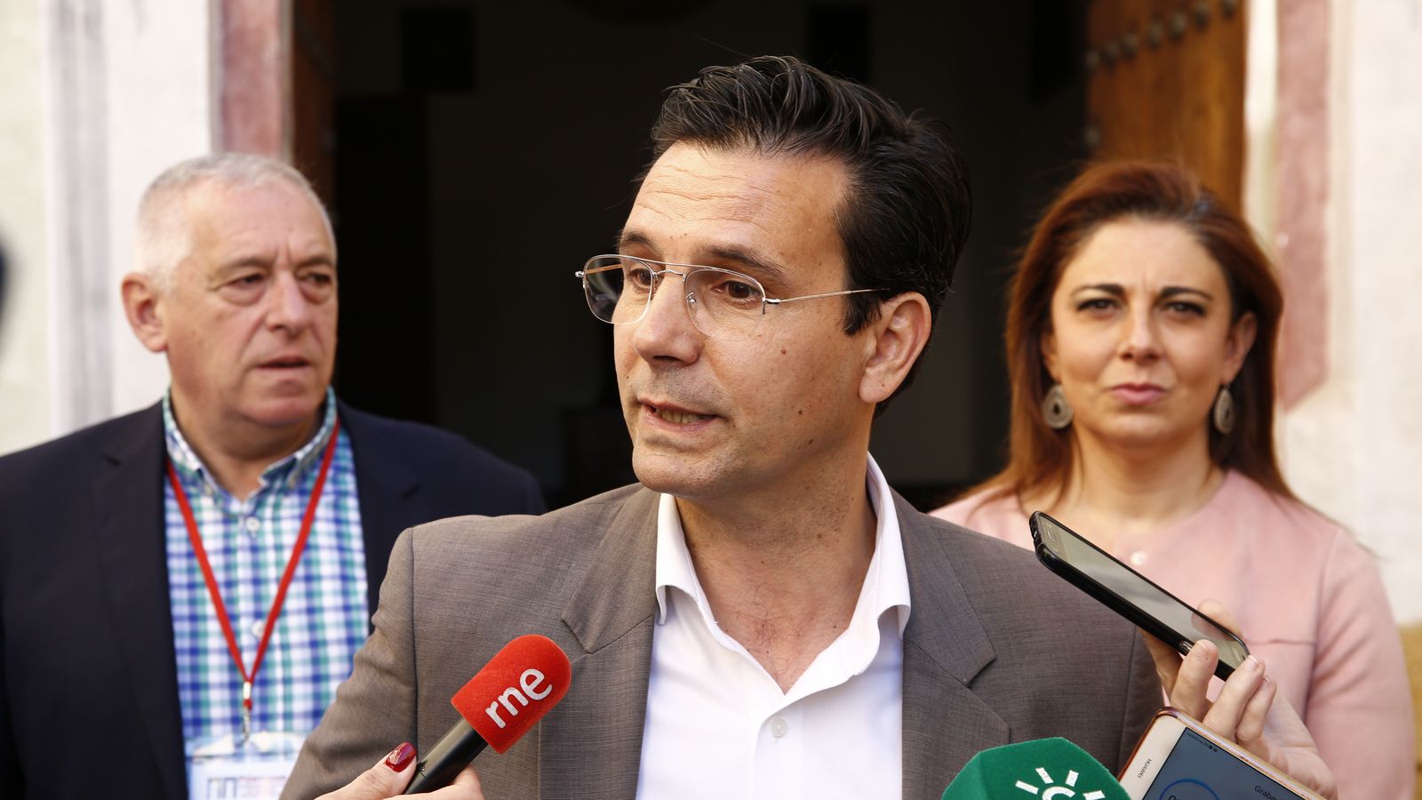 El alcalde, Francisco Cuenca, en la presentación de "patrimonio del silencio"