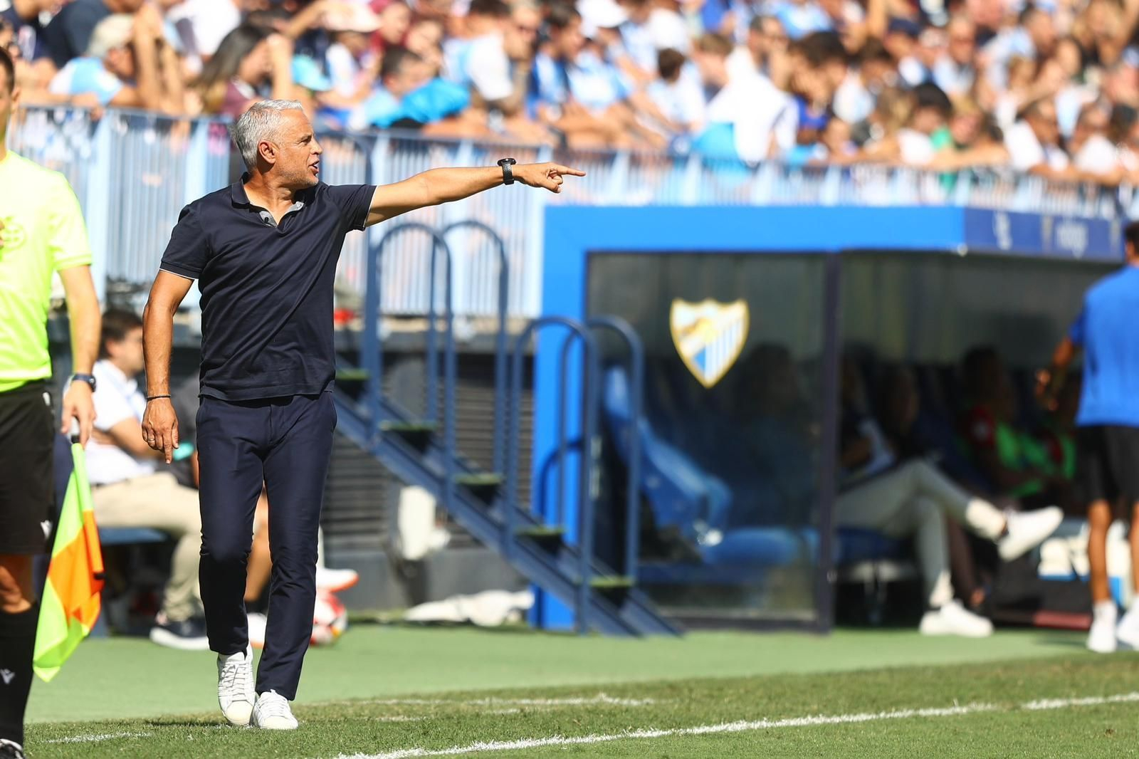 El Málaga CF-Melilla, en fotos