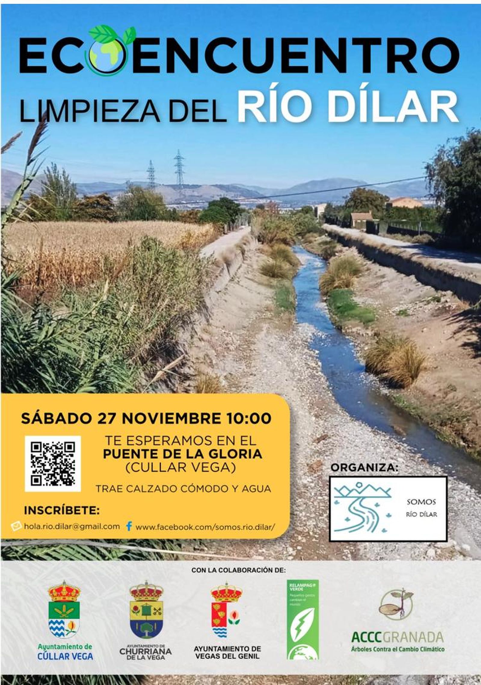 Ecoencuentro para la limpieza del río Dílar