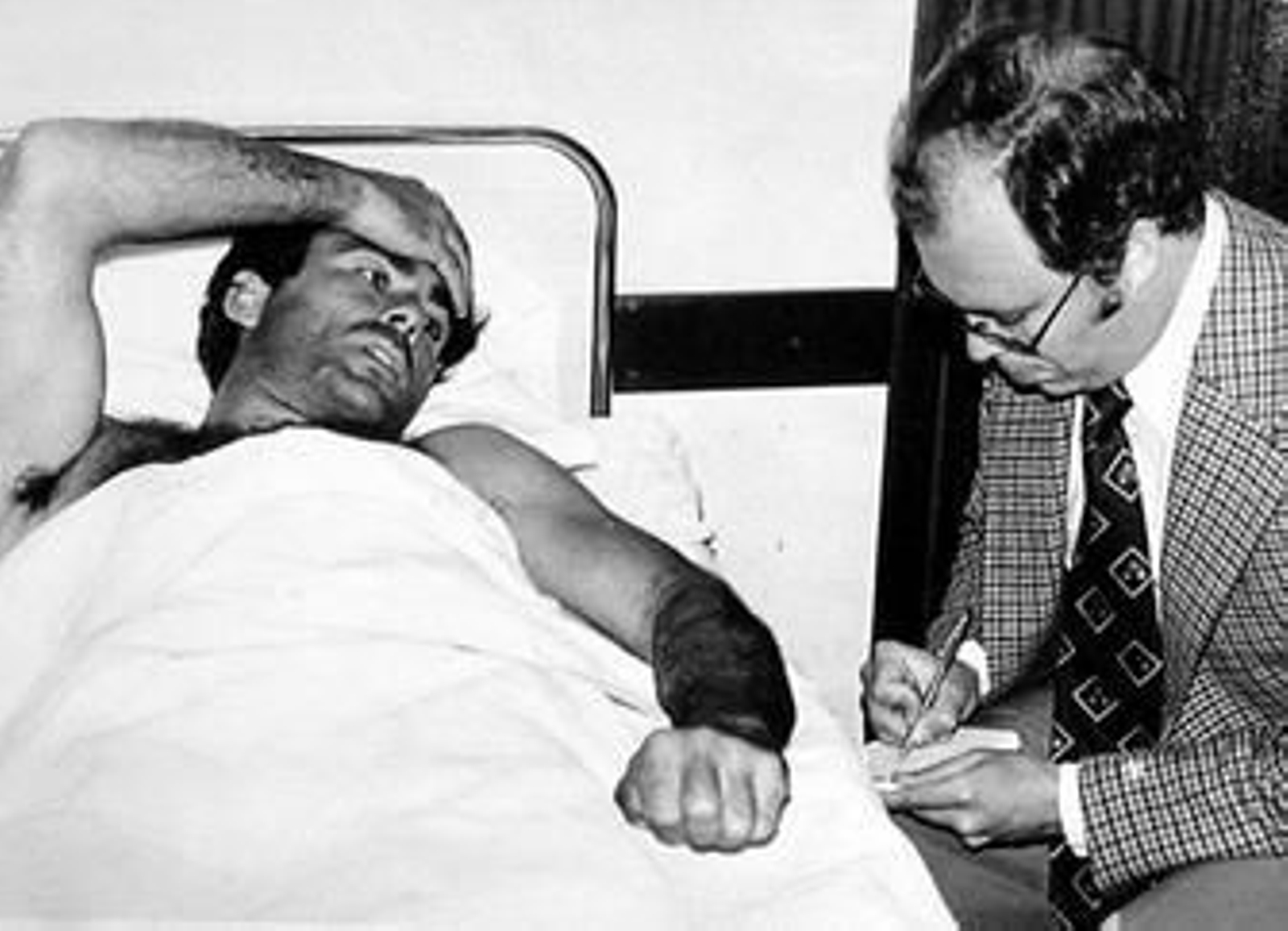 Paquirri, entrevistado por Luis Carlos Peris.