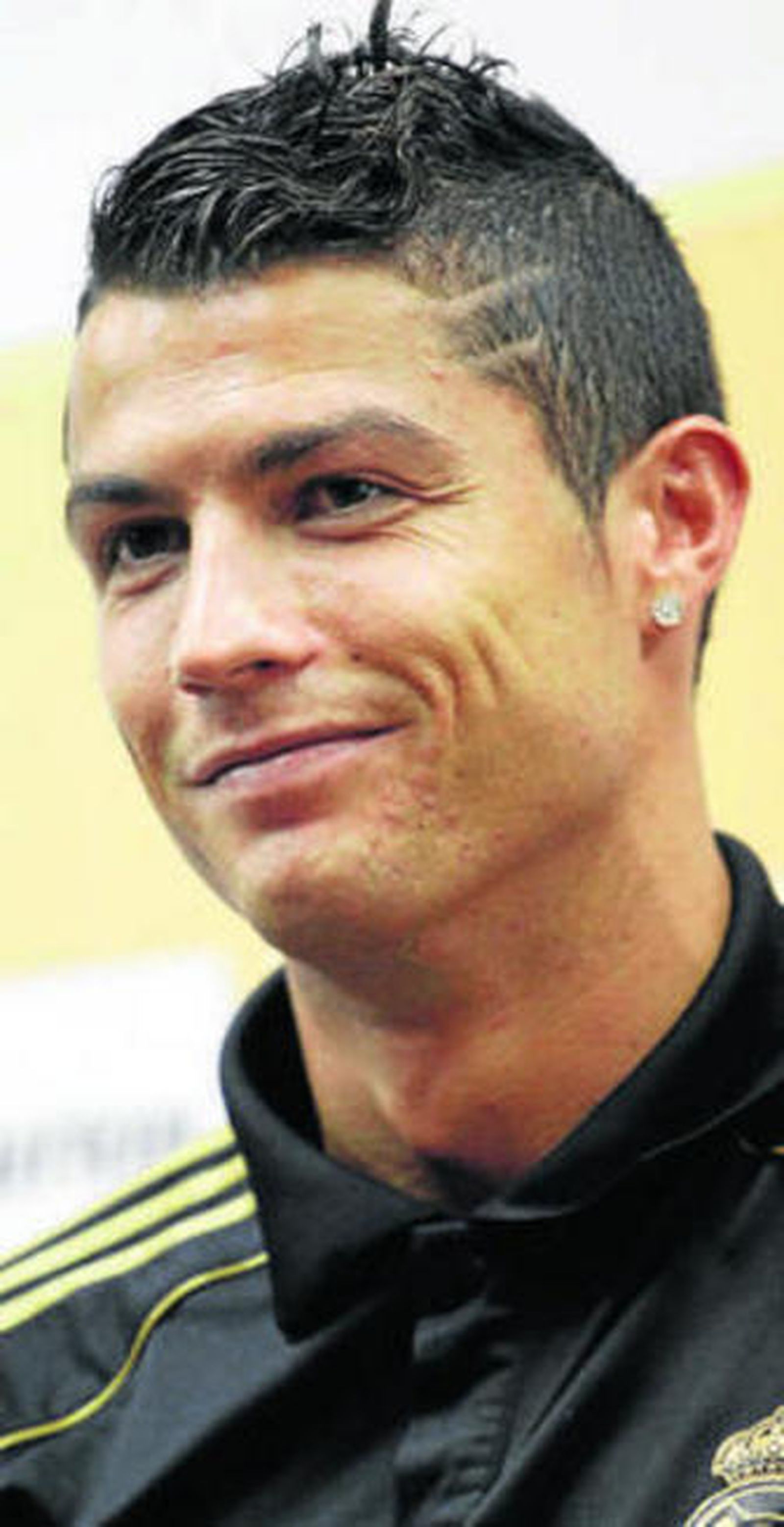 Cristiano posa en Guangzhou.