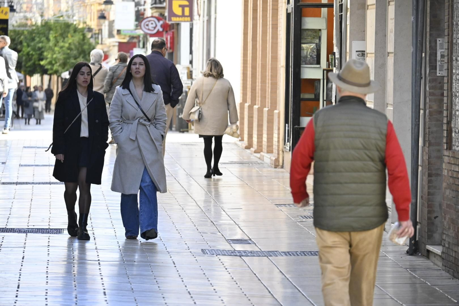 Imágenes de la mañana de domingo en Huelva