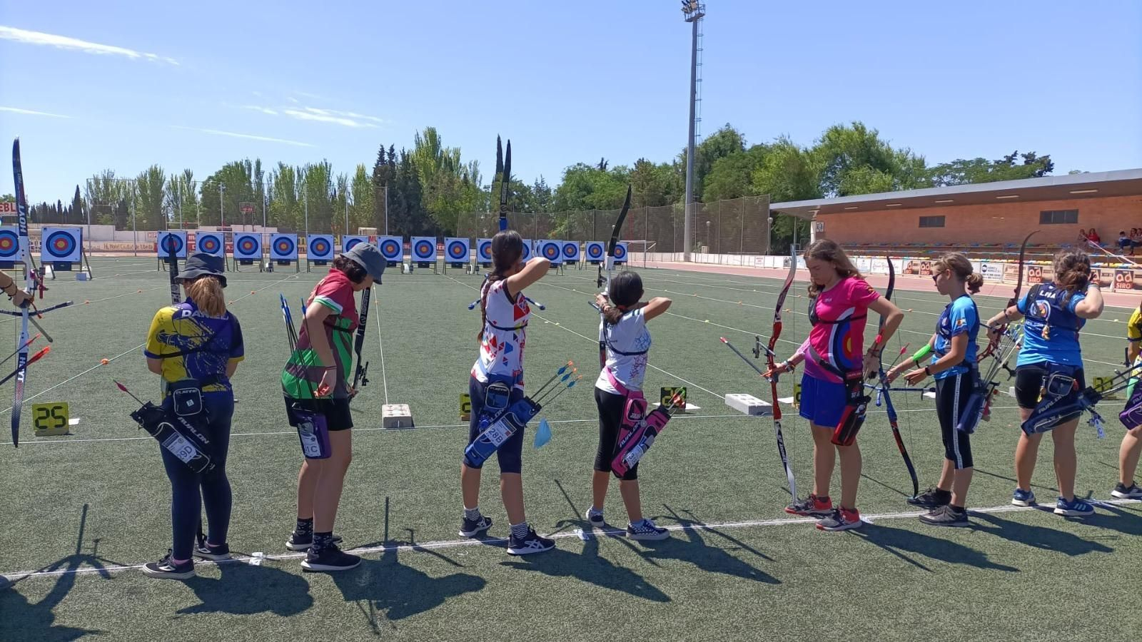 Momento de la competición.