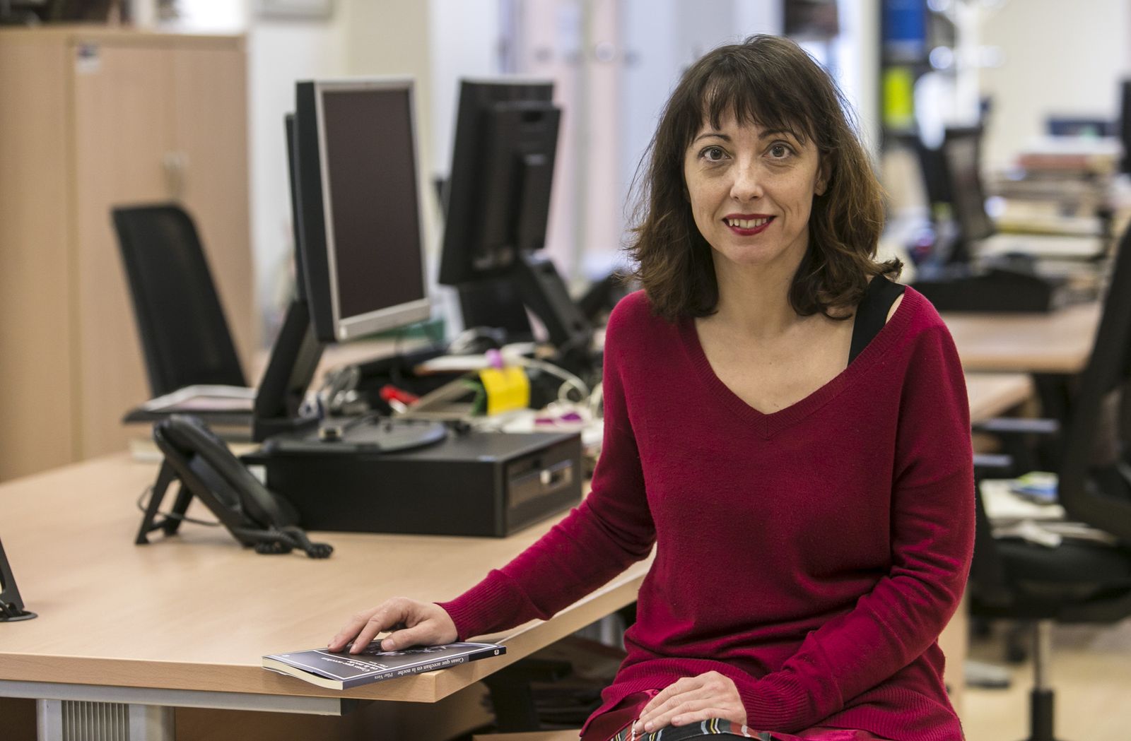 La periodista de 'Diario de Cádiz' y escritora Pilar Vera (Cádiz, 1975).