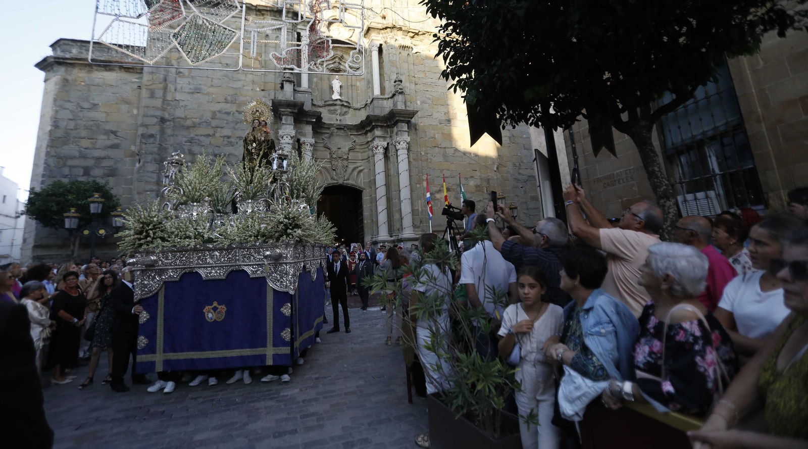 Fotos de la procesión de la Virgen de la Luz en Tarifa