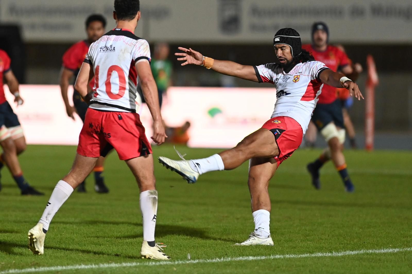 Las fotos del España-Tonga de rugby en Málaga