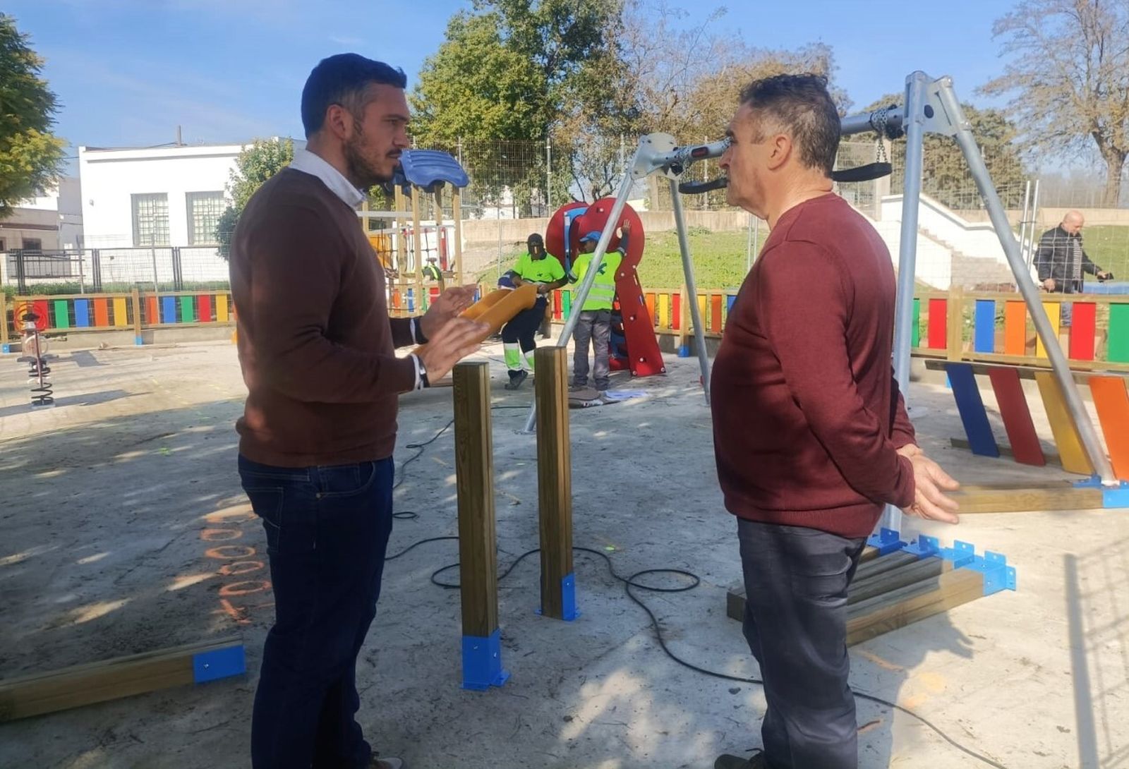 Parque infantil en Mesas de Asta