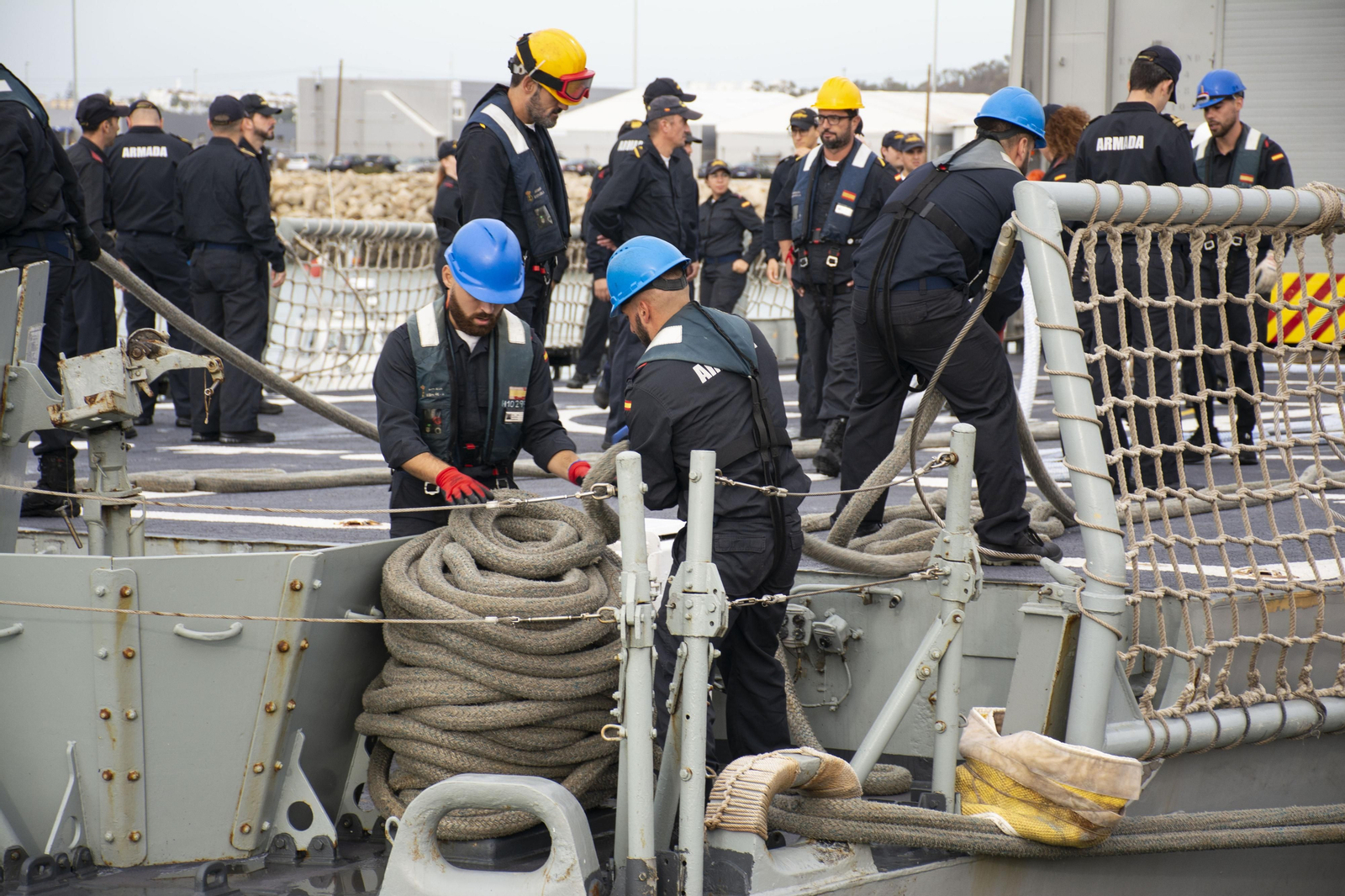 Armada: Así ha sido el recibimiento a la fragata 'Navarra' a la Base de Rota