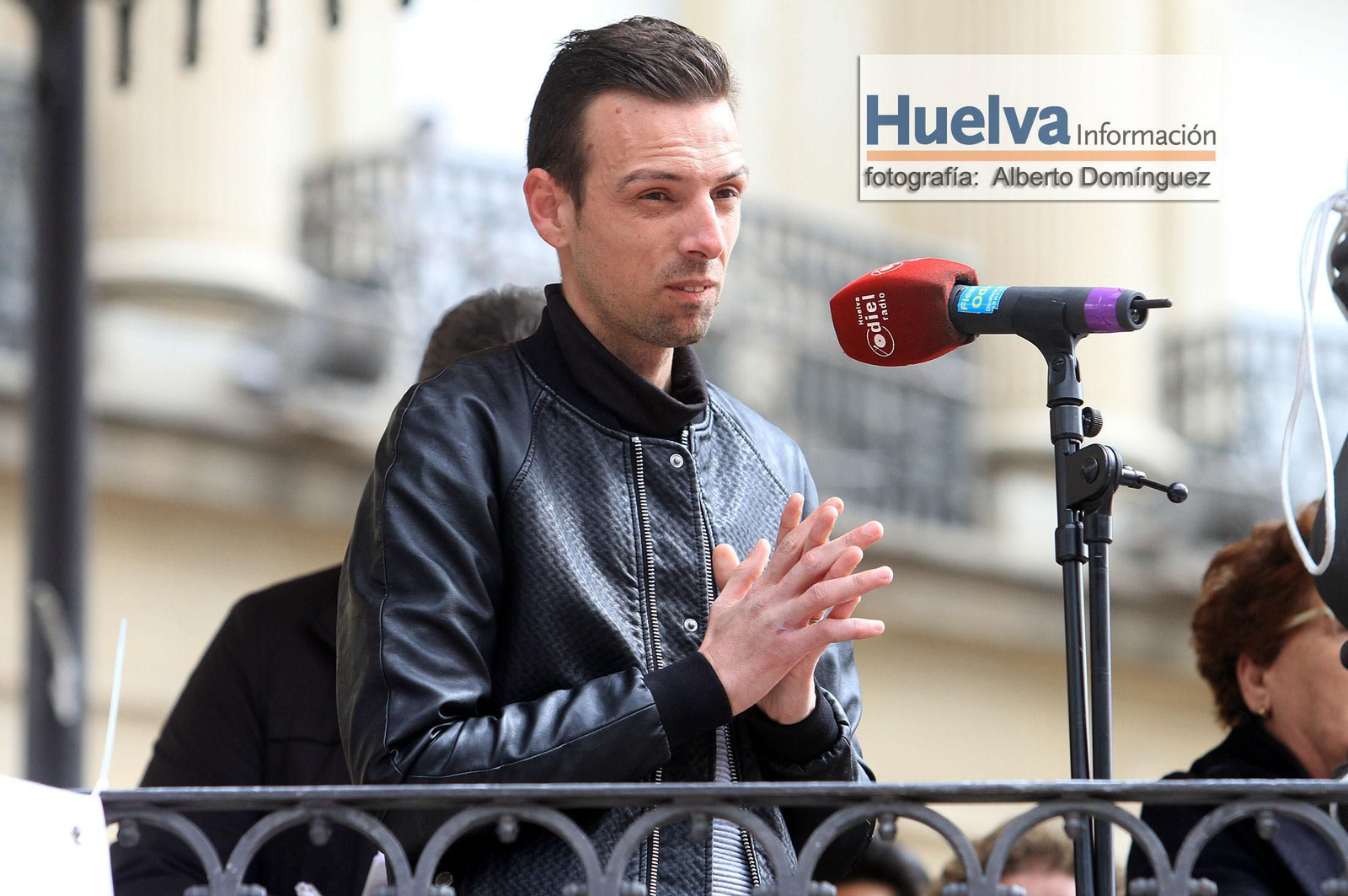 Imágenes de la manifestación contra la derogación de la prisión permanente revisable celebrada en Huelva