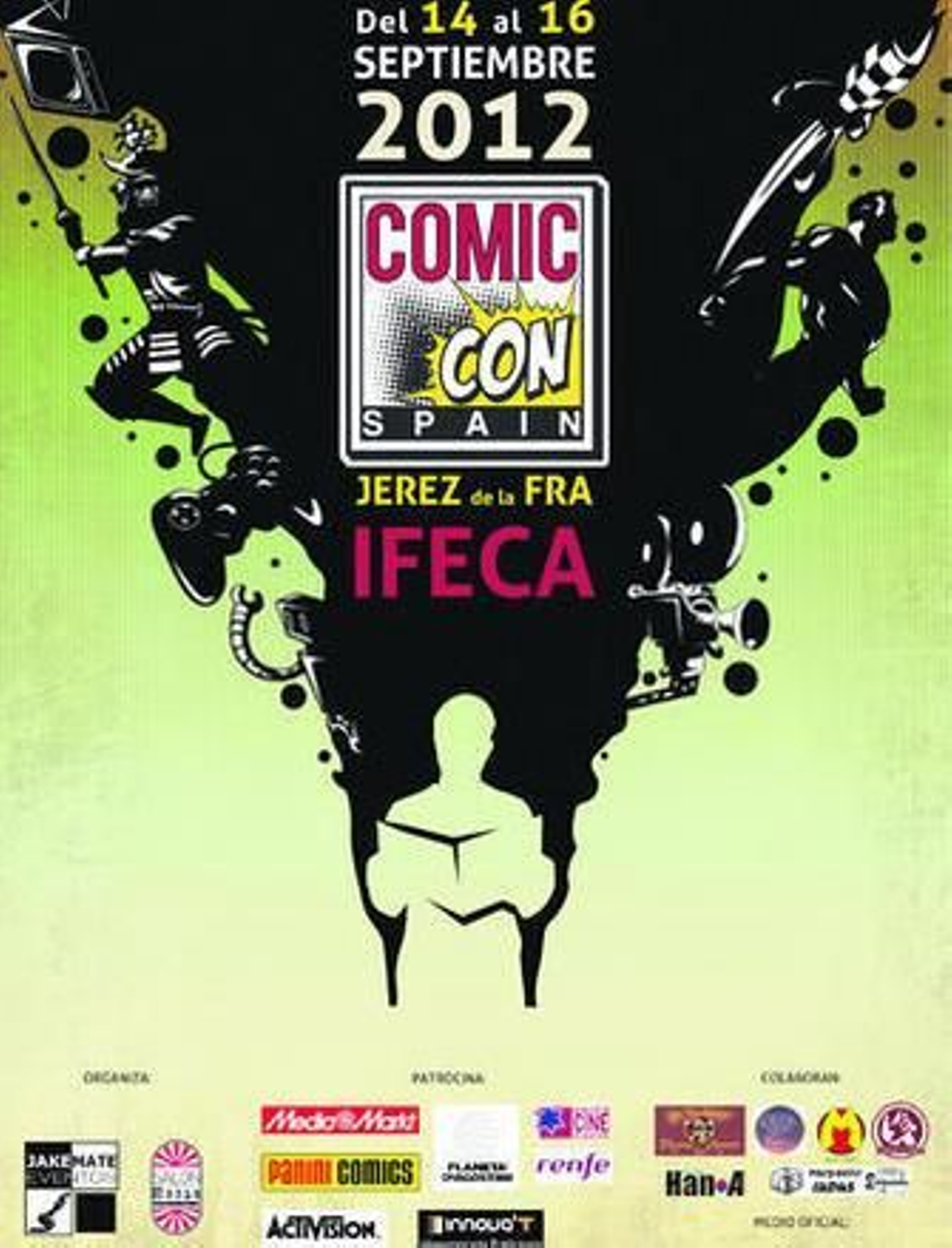 Cartel de la primera Comic Con Spain.