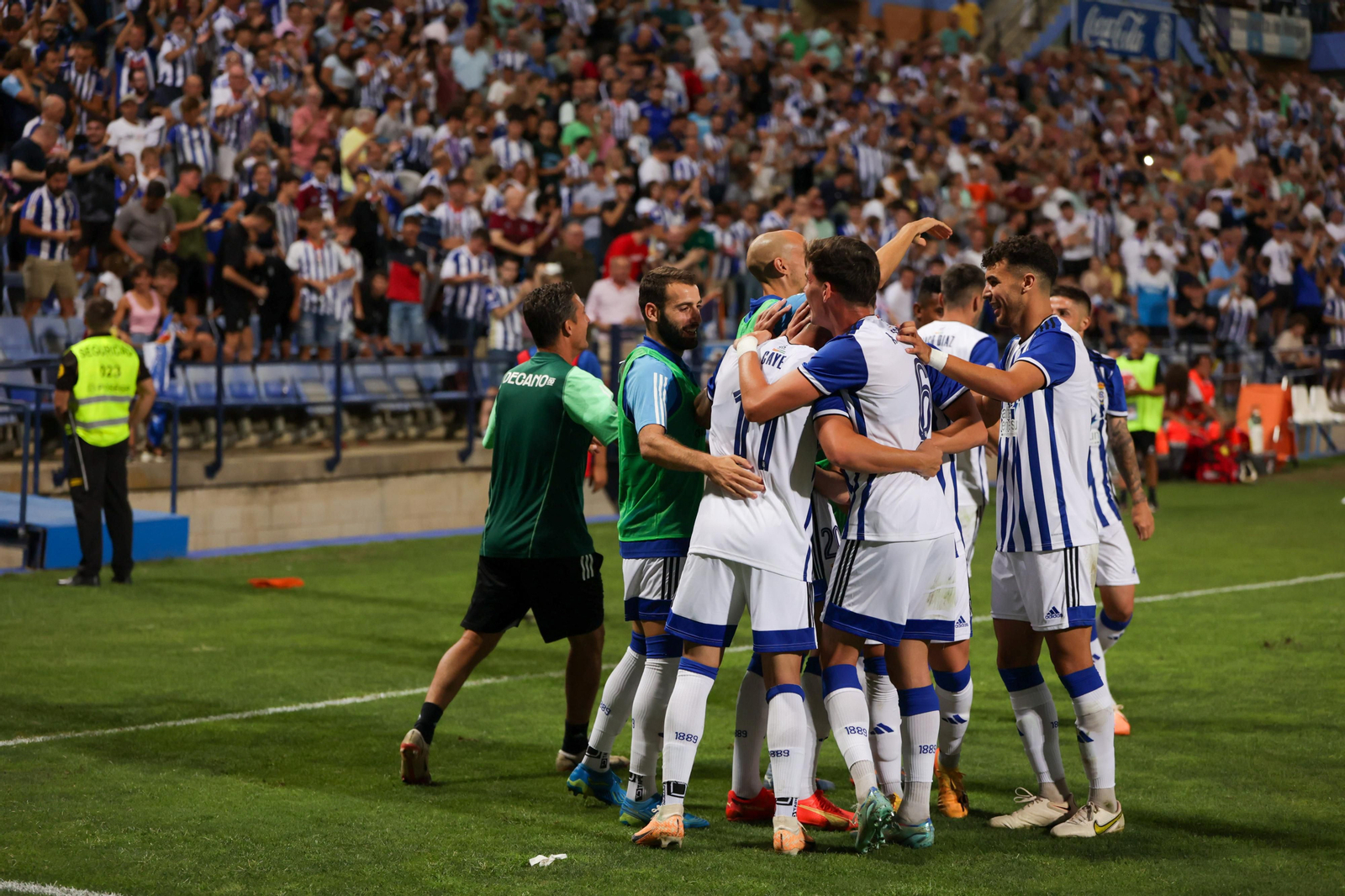 Las imágenes del partido entre el Recreativo de Huelva y el Intercity