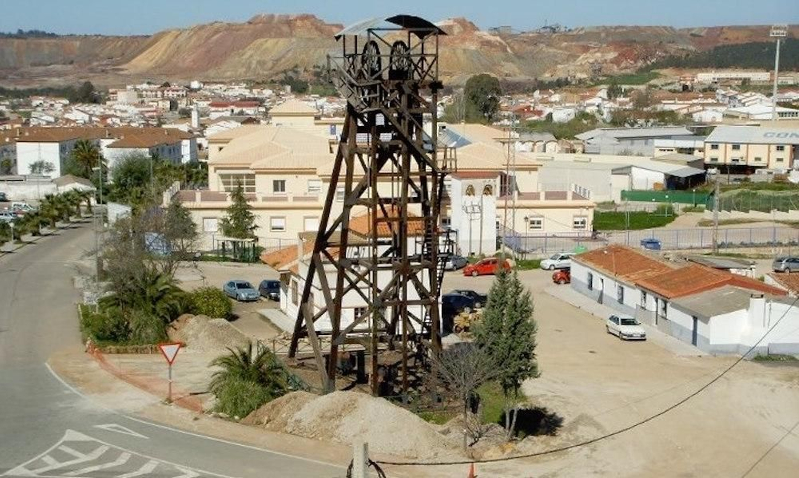 Vista aérea de Nerva.