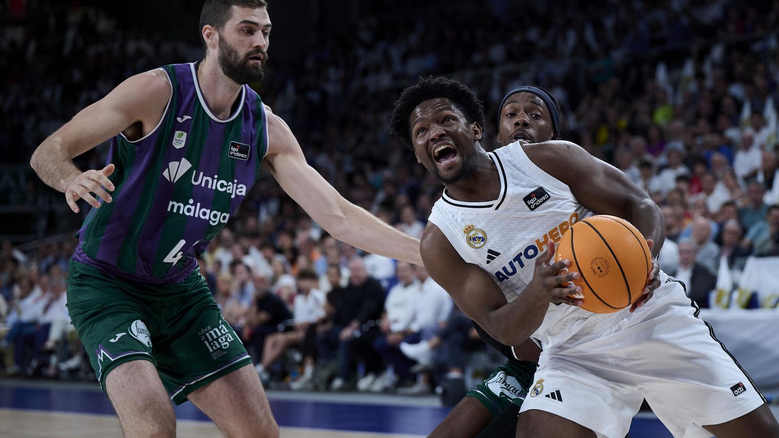 El Real Madrid-Unicaja, en fotos