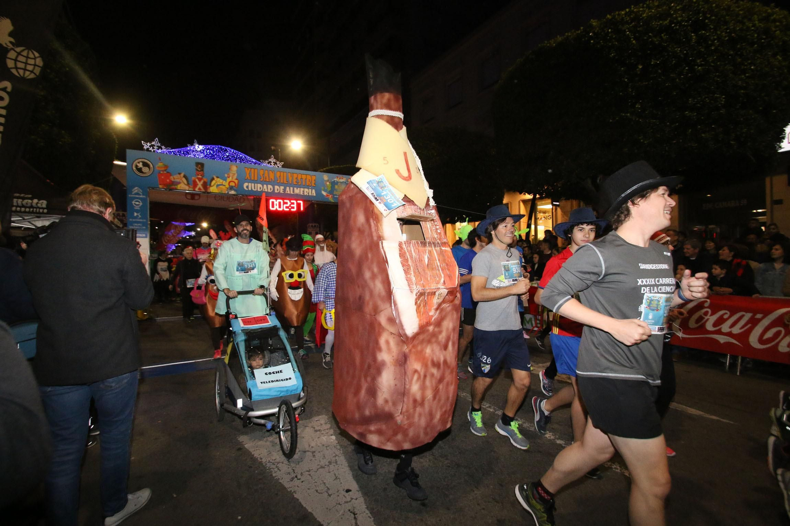 Las imágenes de la San Silvestre 2019