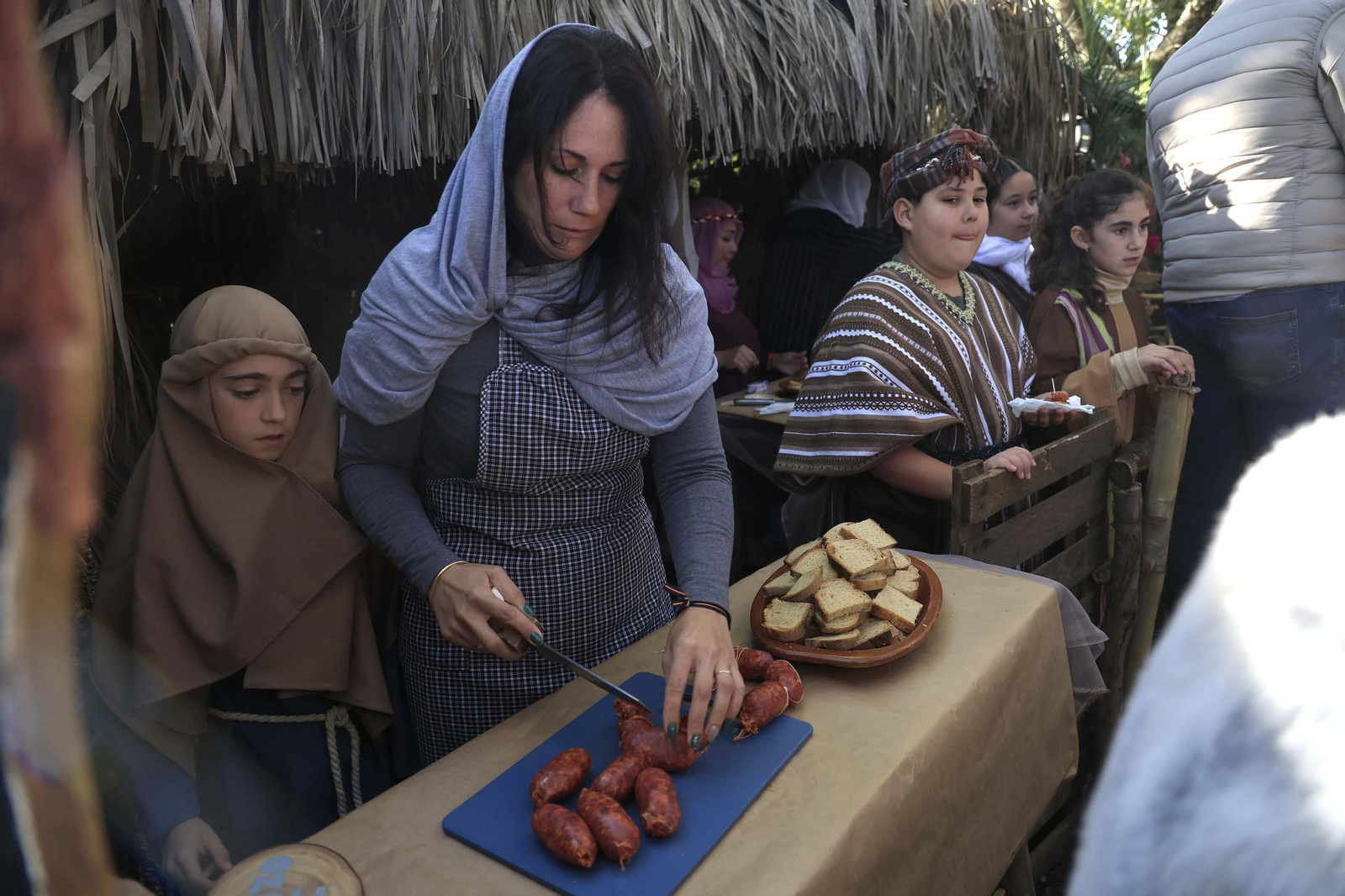 Las fotos de la inauguración del Belén Viviente de Pelayo en Algeciras