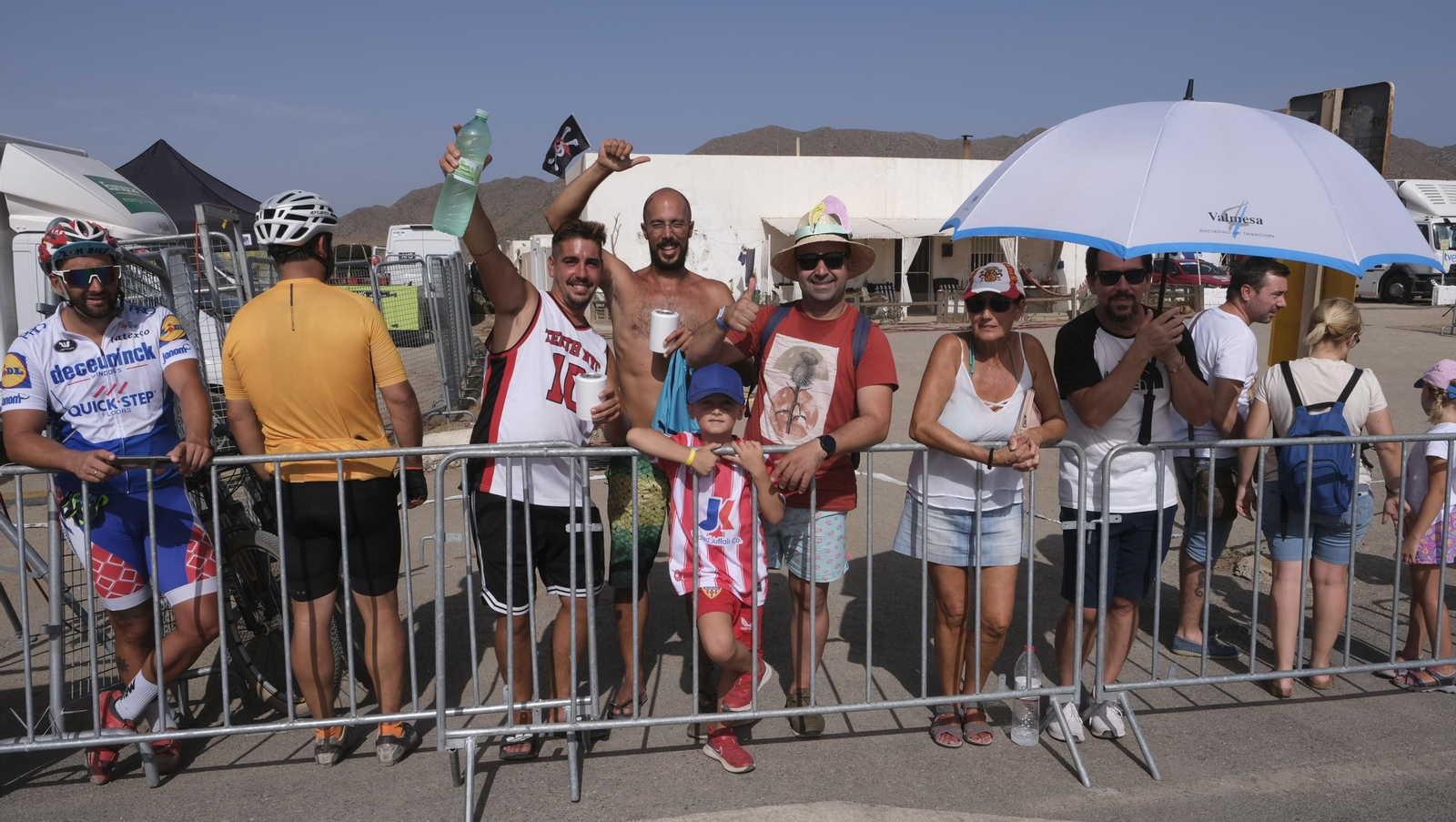 Imágenes de la etapa de la Vuelta a España con llegada en Cabo de Gata, Almería