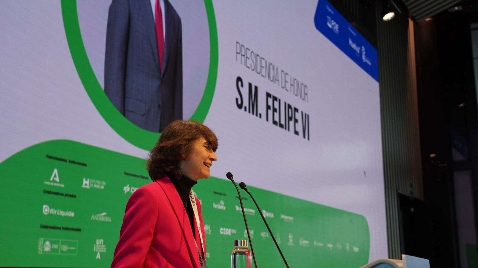 Teresa Rasero, presidenta de la Federación Empresarial de la Industria Básica Española (FEIQUE) y presidenta del Comité de Honor del Congreso Teresa Rasero, presidenta de la Federación Empresarial de la Industria Básica Española (FEIQUE) y presidenta del Comité de Honor del Congreso