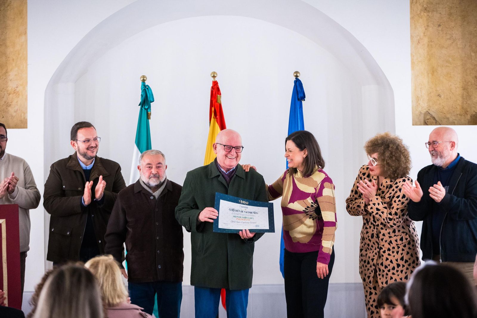 Las imágenes del acto de entrega de premios del Certamen de Nacimientos en San Fernando