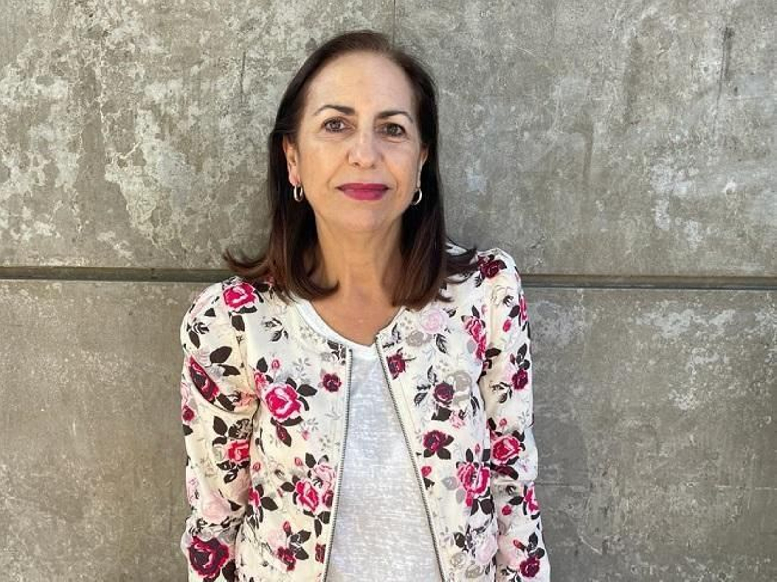 La secretaria de Memoria Democrática y para la defensa de la Democracia del PSOE de Granada, Iluminada Jiménez