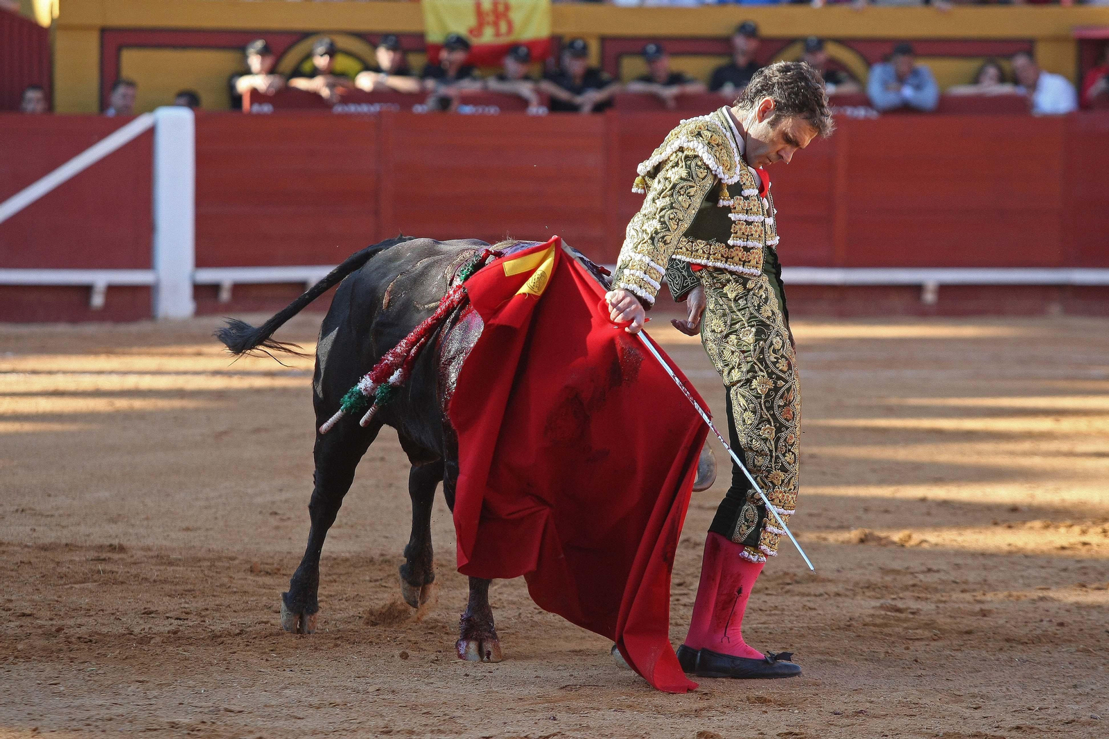 Las imágenes de la reaparición de José Tomás en Algeciras