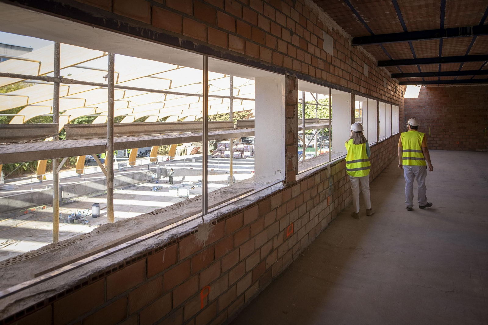 Las obras de la piscina olímpica de Fuentenueva, por dentro