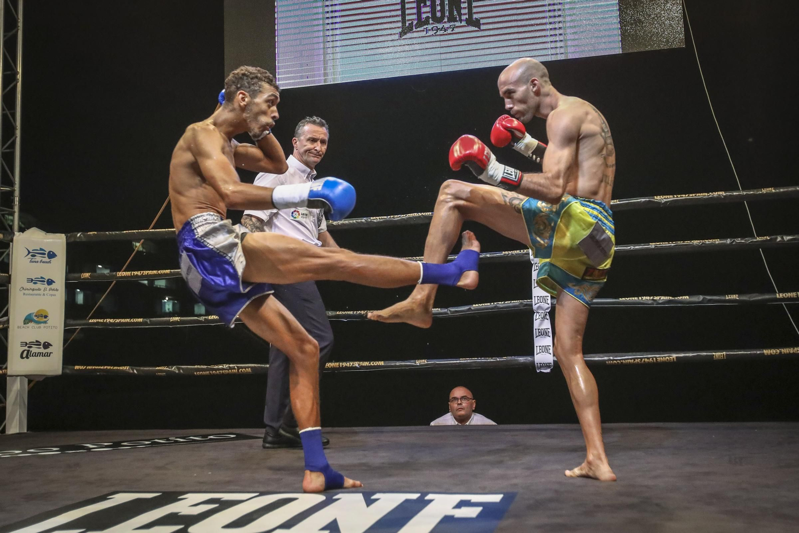 Imagenes de la velada de muay thai, Cádiz Fight Night 2