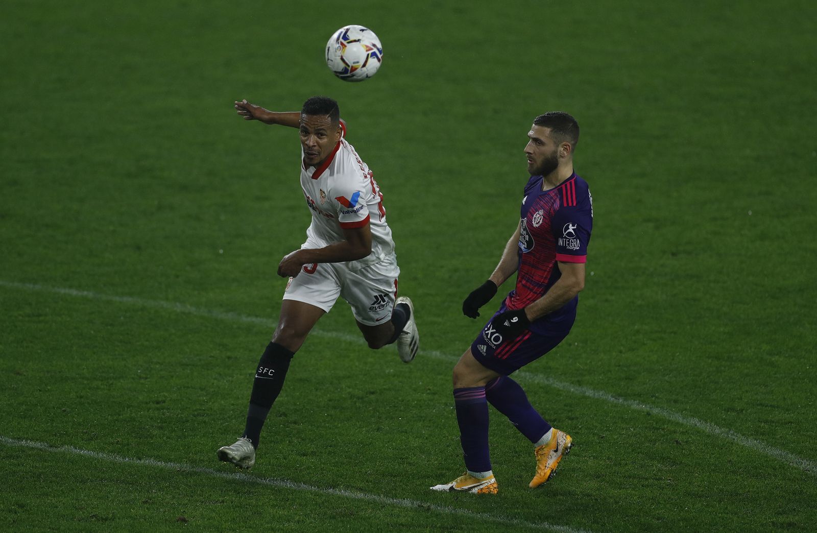 Las imágenes del Sevilla-Valladolid