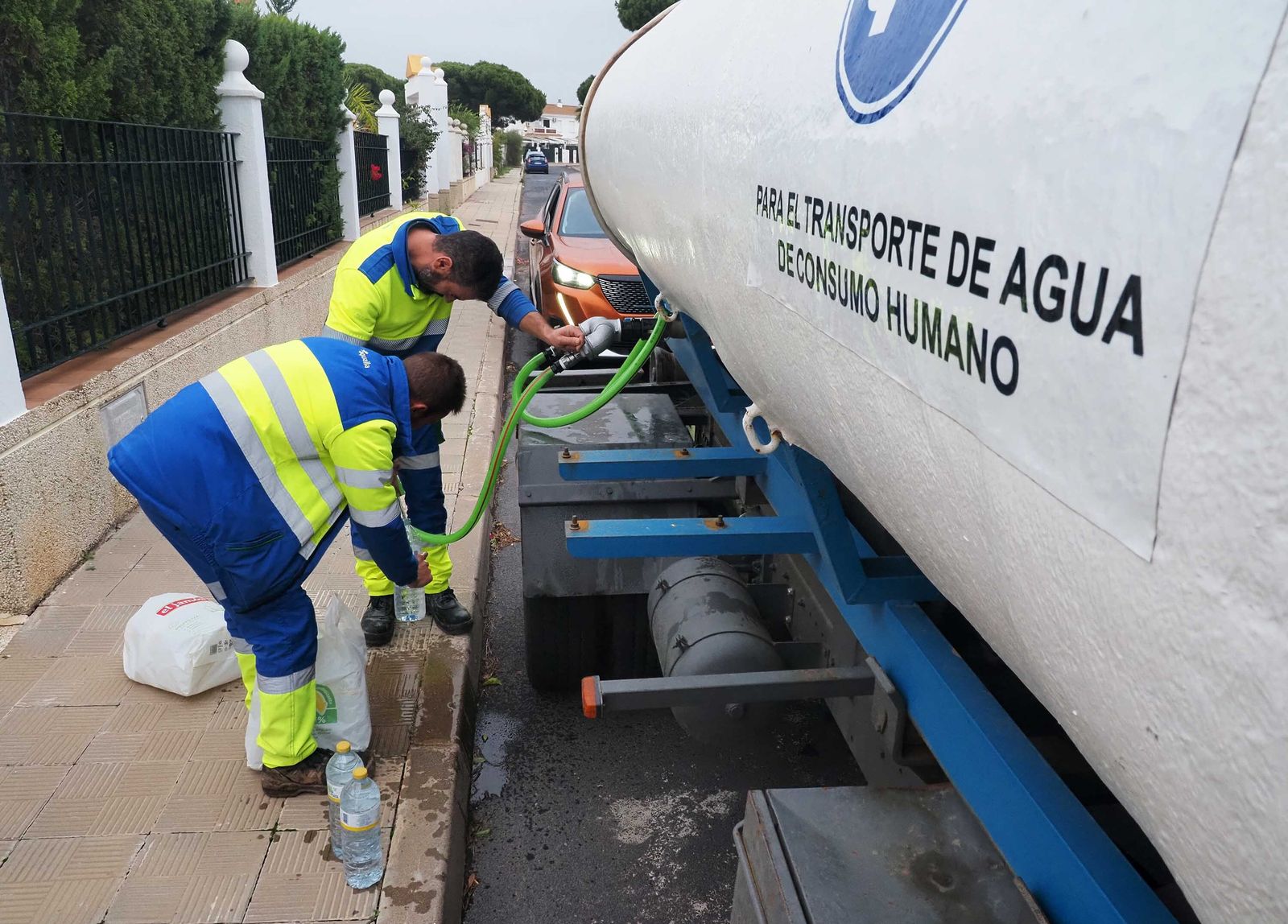Reparto de agua este martes en Nuevo Portil