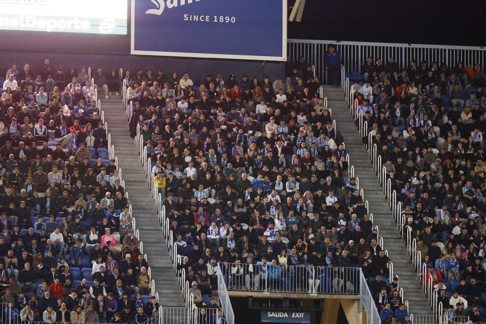 El Málaga CF-Albacete, en fotos