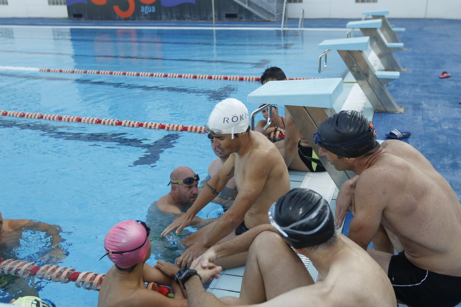 Fotogalería triatleta Javier Gómez Noya en Almería