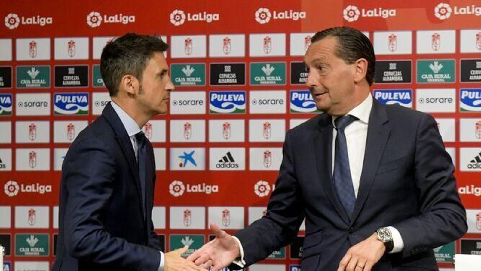 Un momento de la presentación de la campaña de abonados del Granada CF