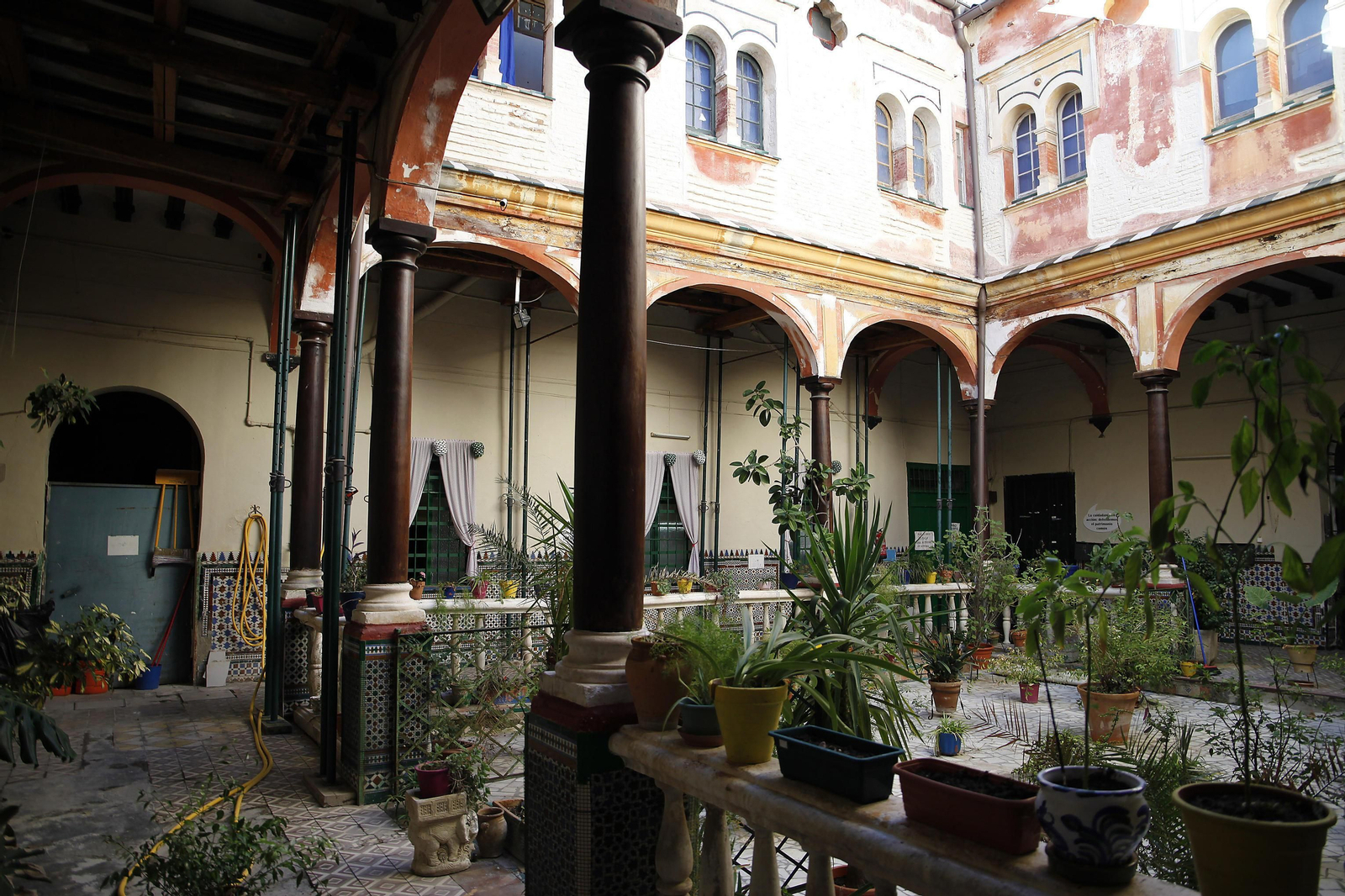 Patio de la Casa Palacio del Pumarejo.