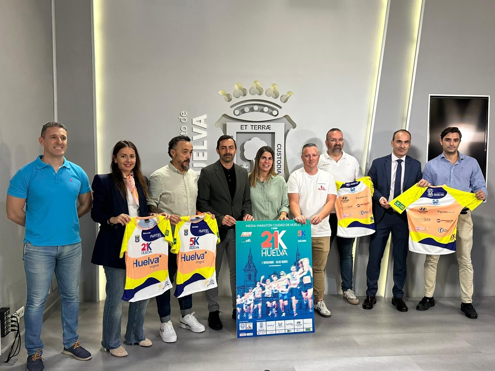 Presentación de la 21K Ciudad de Huelva.