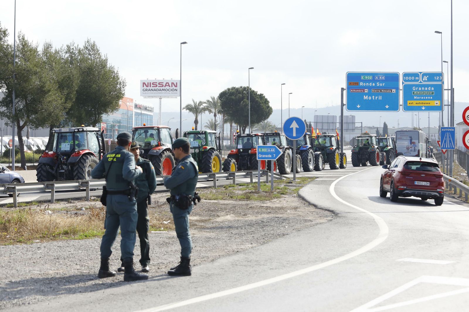 Curiosidades: las mejores fotos de la manifestación del campo en Granada