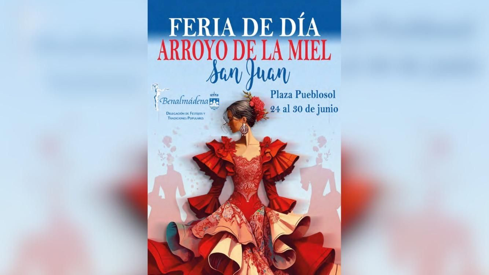 Cartel de la feria de Arroyo de la Miel