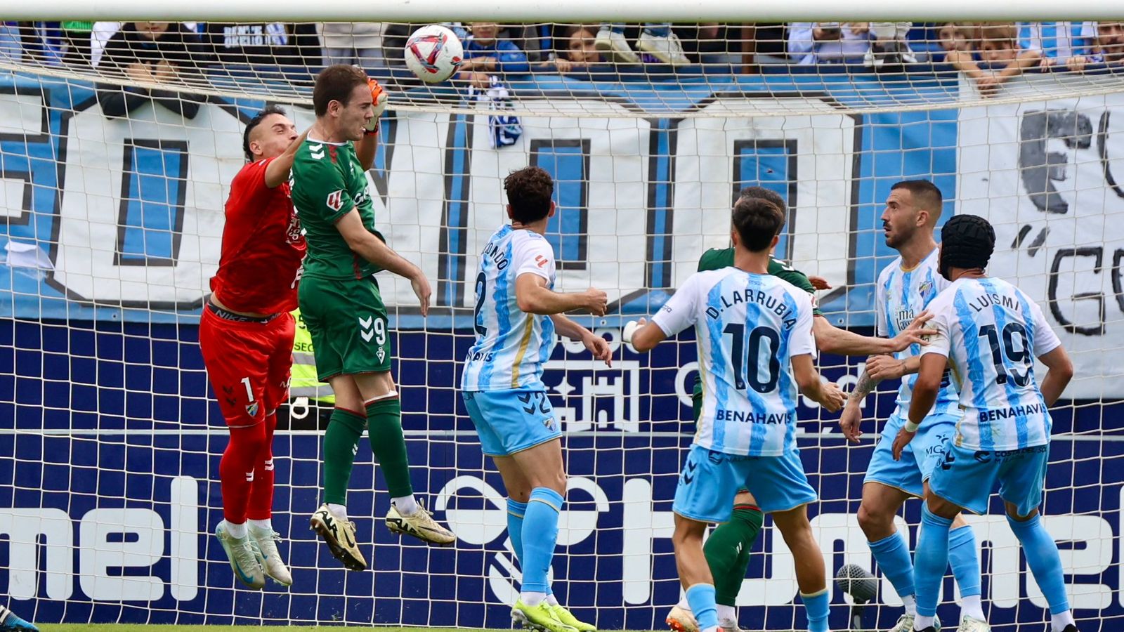 El Málaga CF - Eibar, en fotos