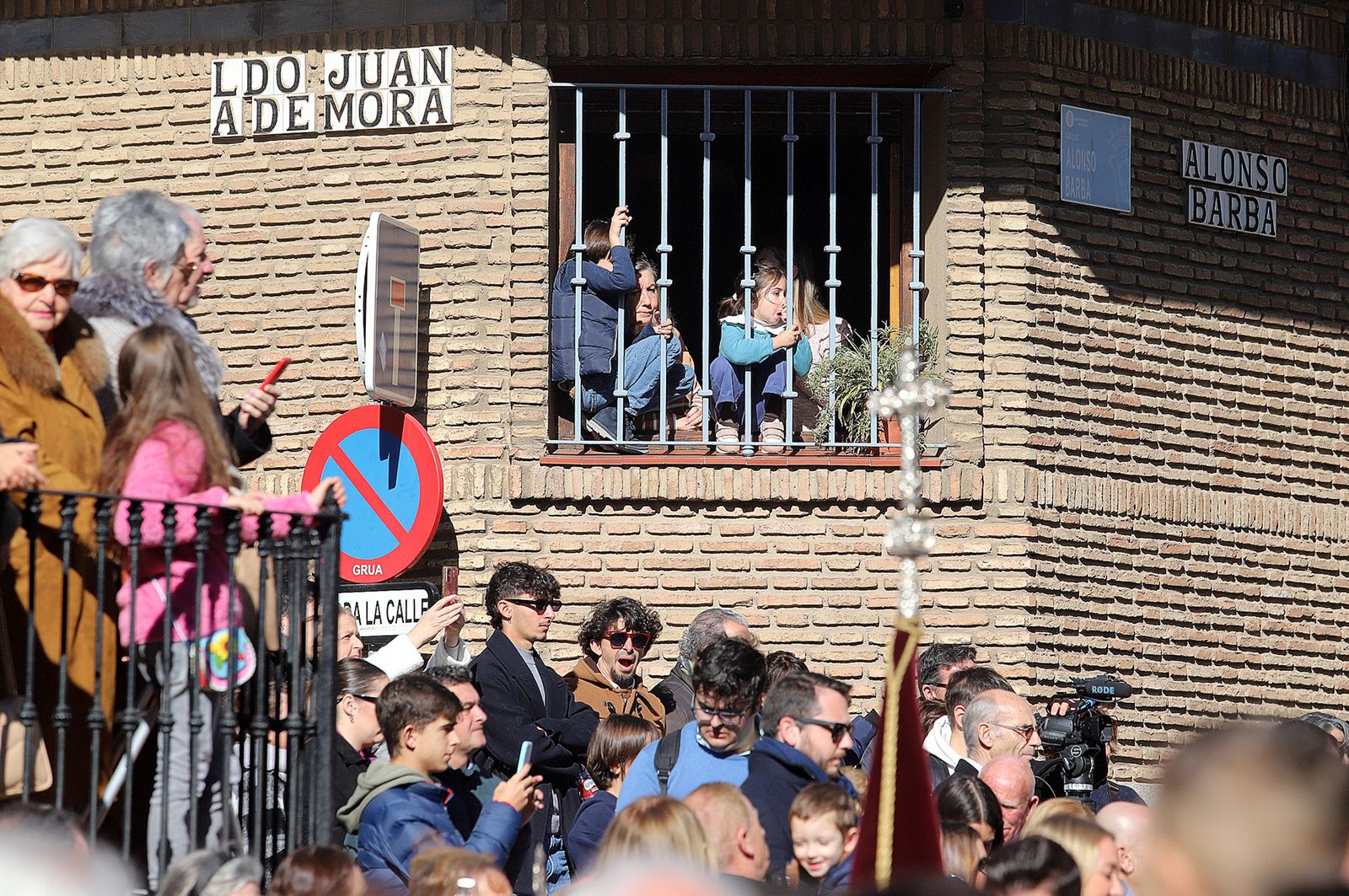 Imágenes de la procesión de San Sebastián en Huelva