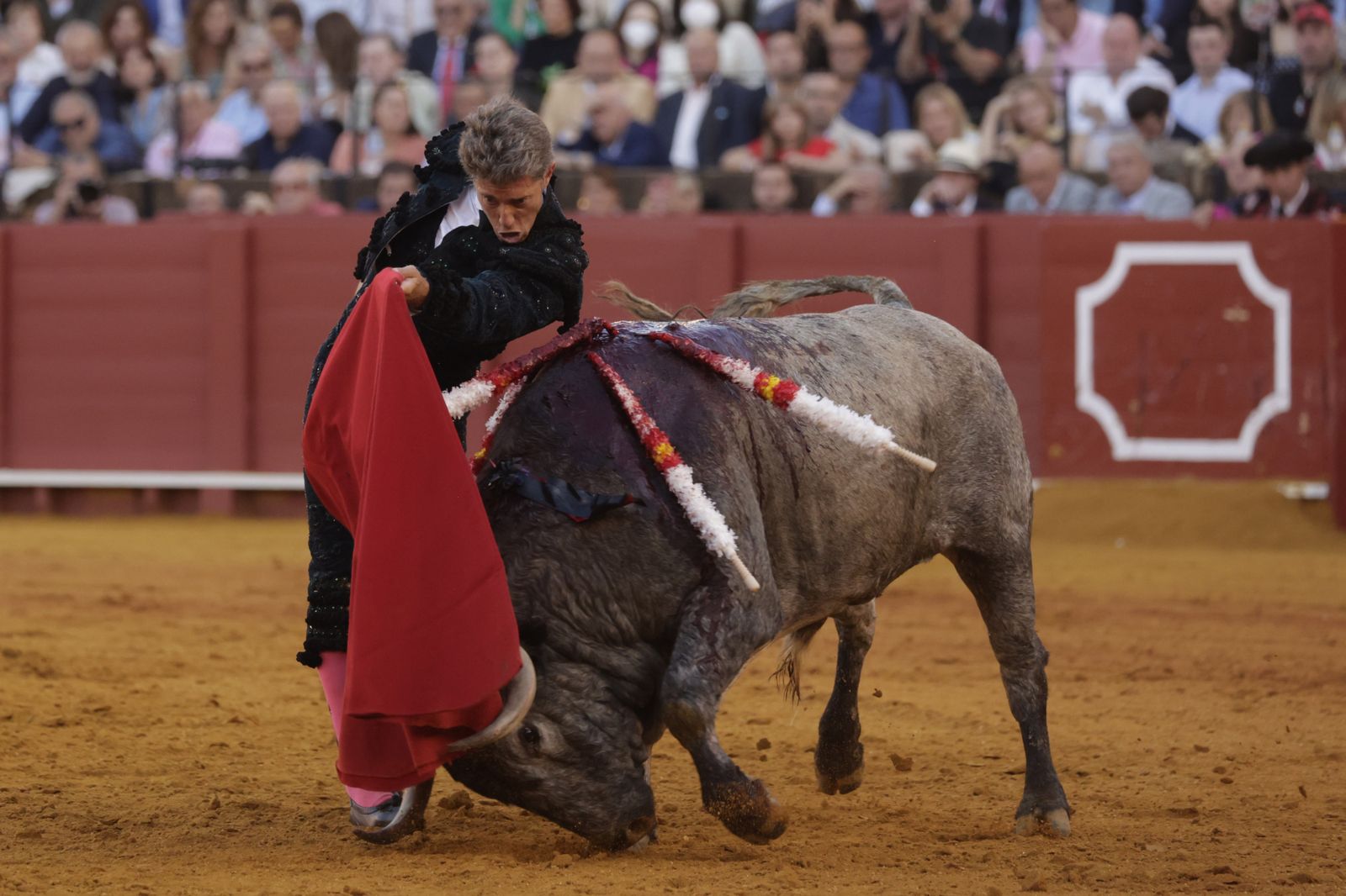 Las imágenes de la corrida de los Victorinos en la Maestranza de Sevilla