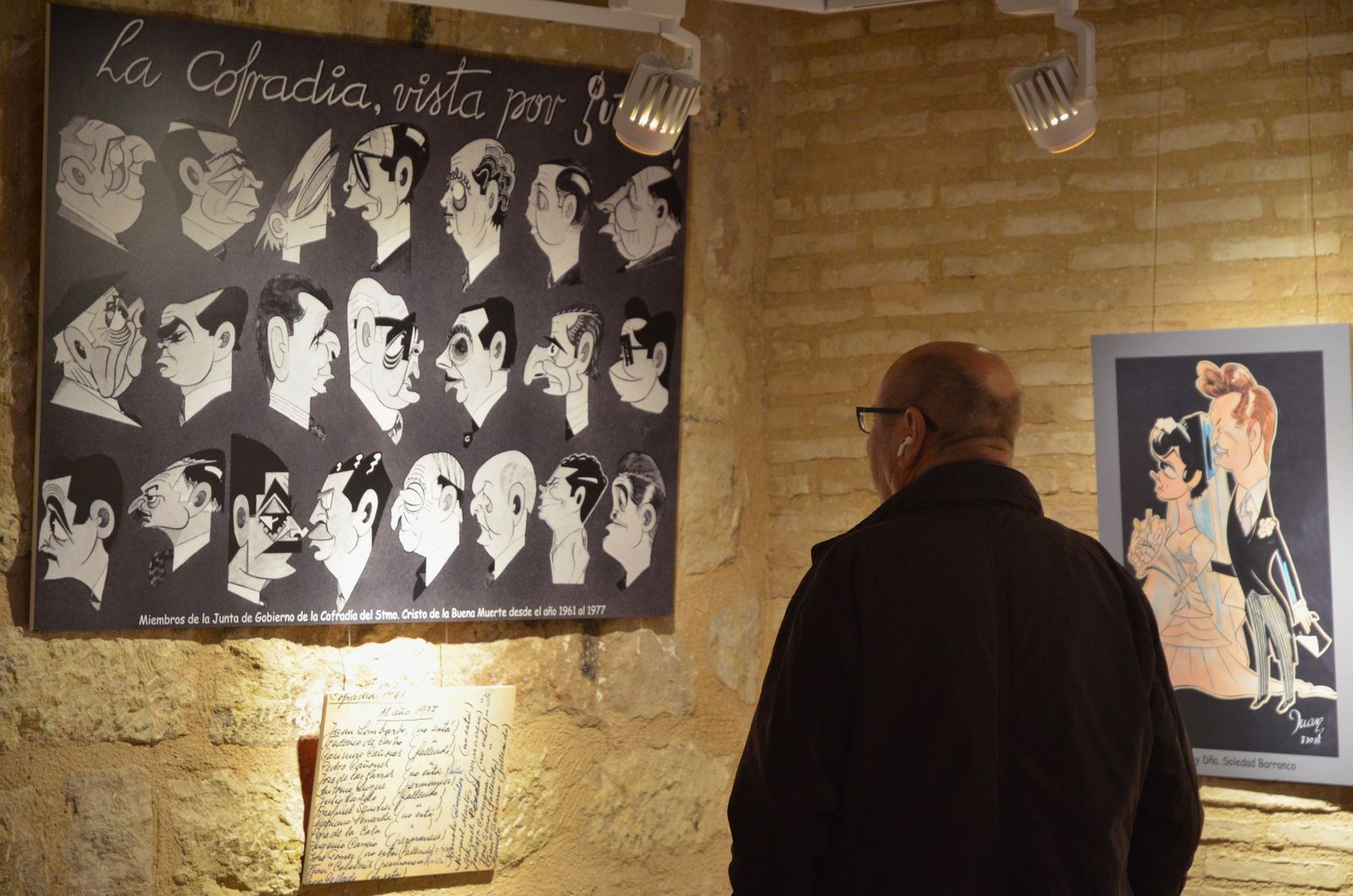 Más de 400 caricaturas para entender el Jaén del siglo XX: la obra de Juan Guzmán, en imágenes