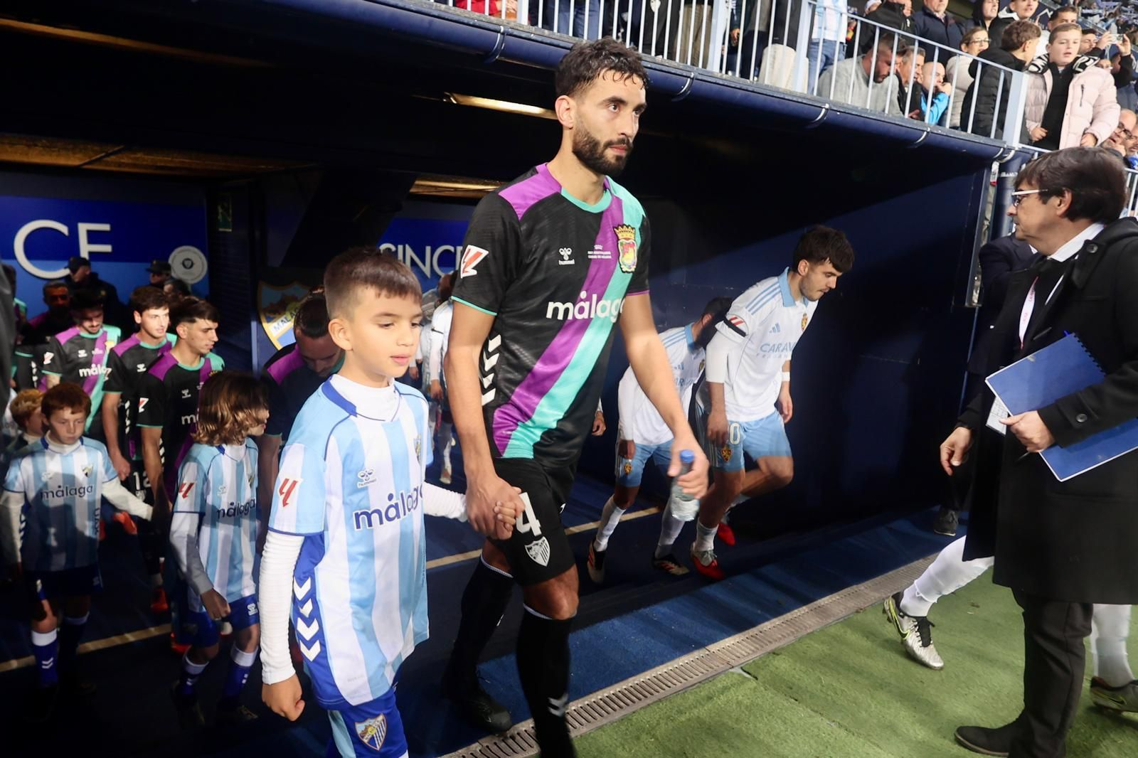 El Málaga CF-Real Zaragoza, en fotos