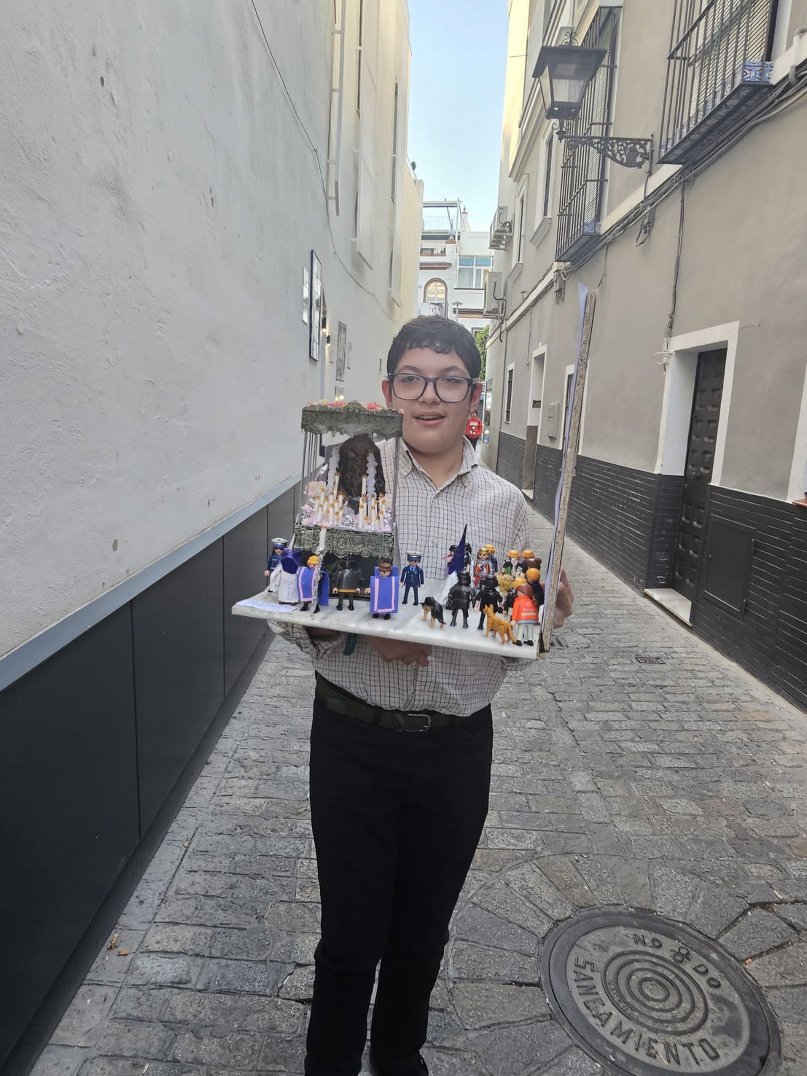 El ganador del primer premio.