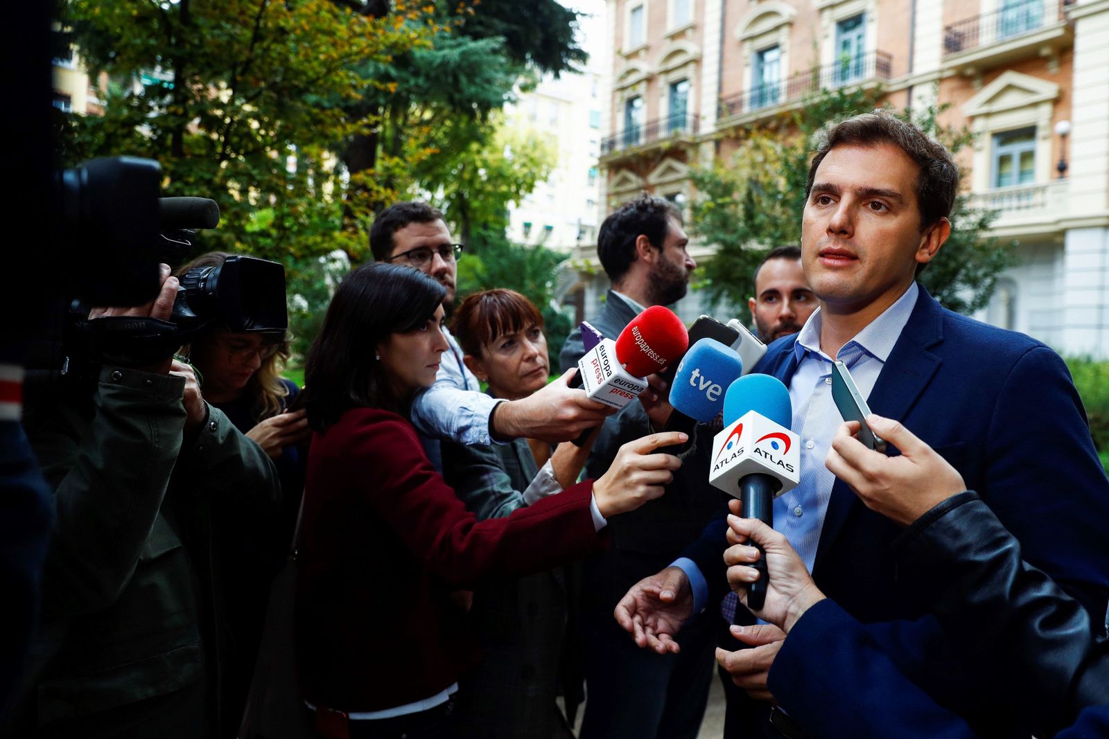 Albert Rivera, líder de Cs.