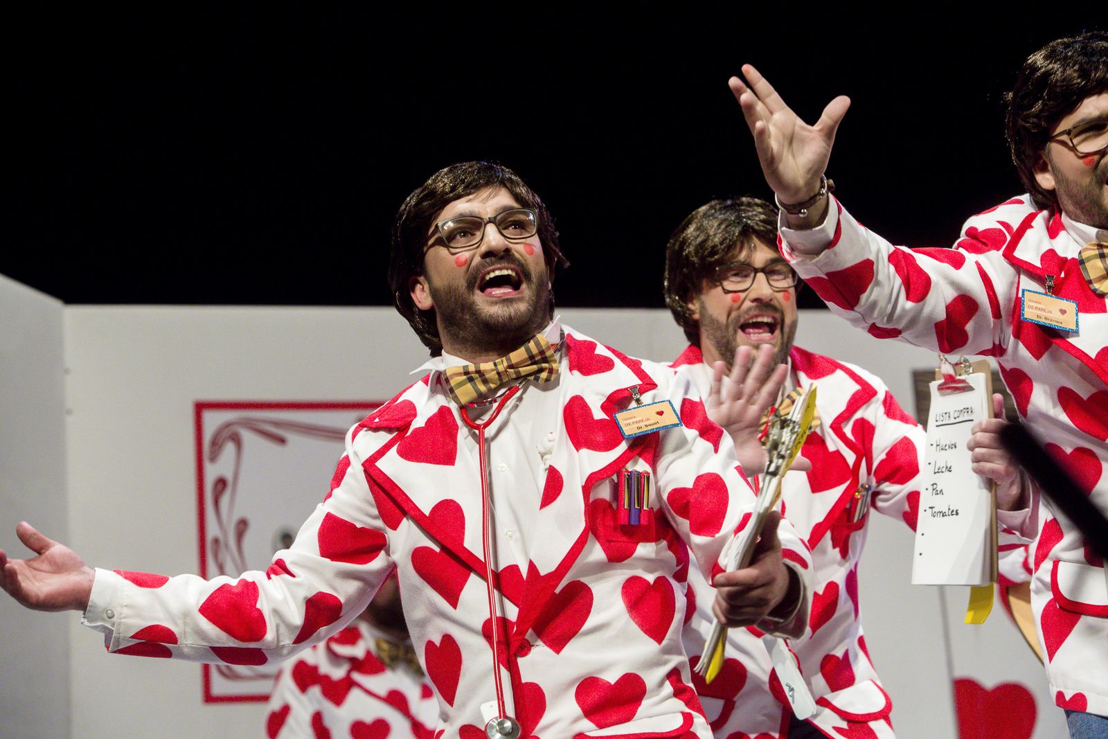 Chirigota Los del corazón partío