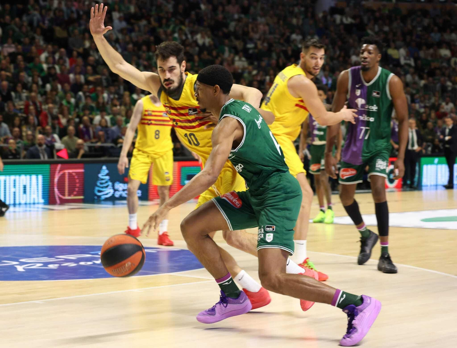 Las fotos del Unicaja - Barcelona