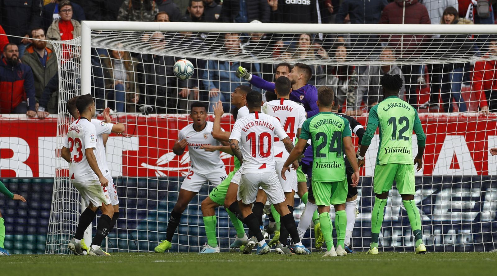 Las imágenes del Sevilla fc-Leganés