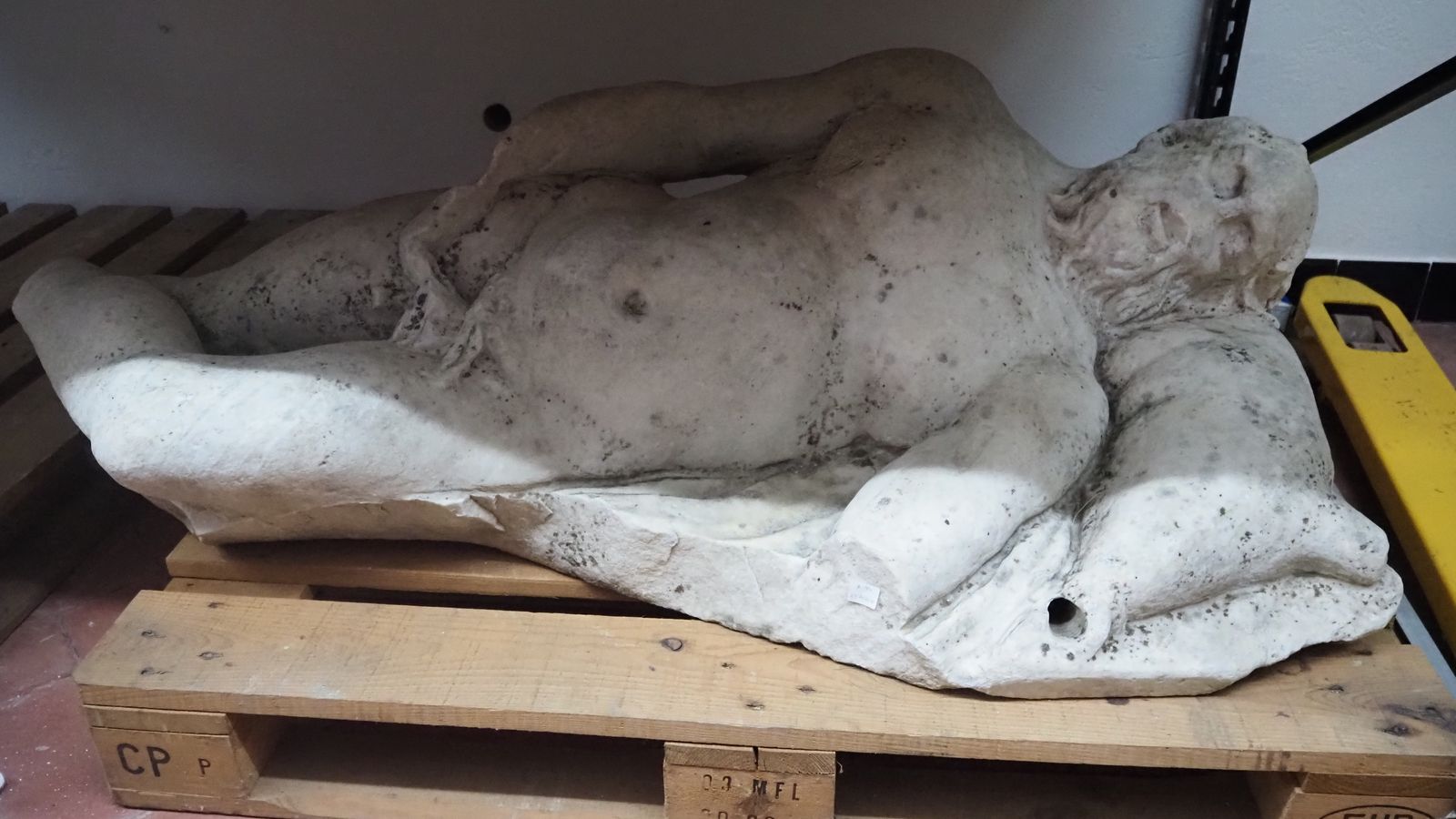 Escultura en el Museo de Bellas Artes.