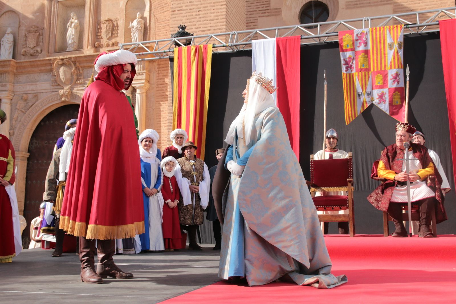 Los Reyes Católicos vuelven a Fiñana con la VIII Recreación Histórica
