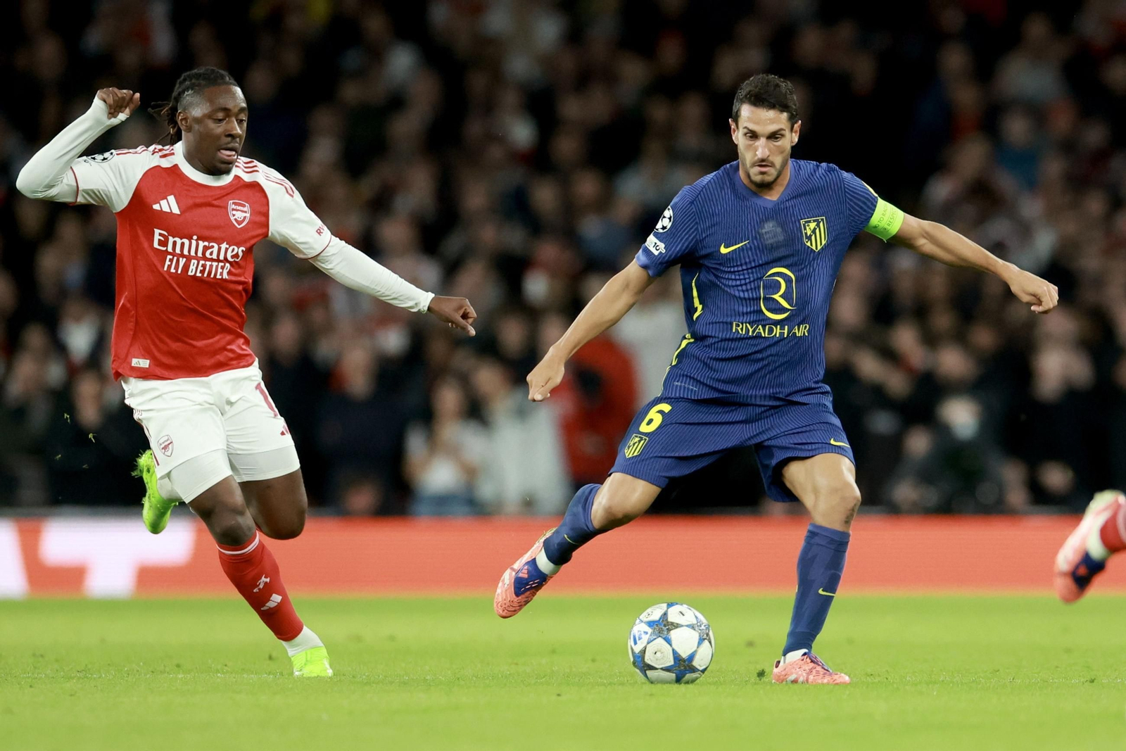 Las fotos del Arsenal-Atlético de Madrid