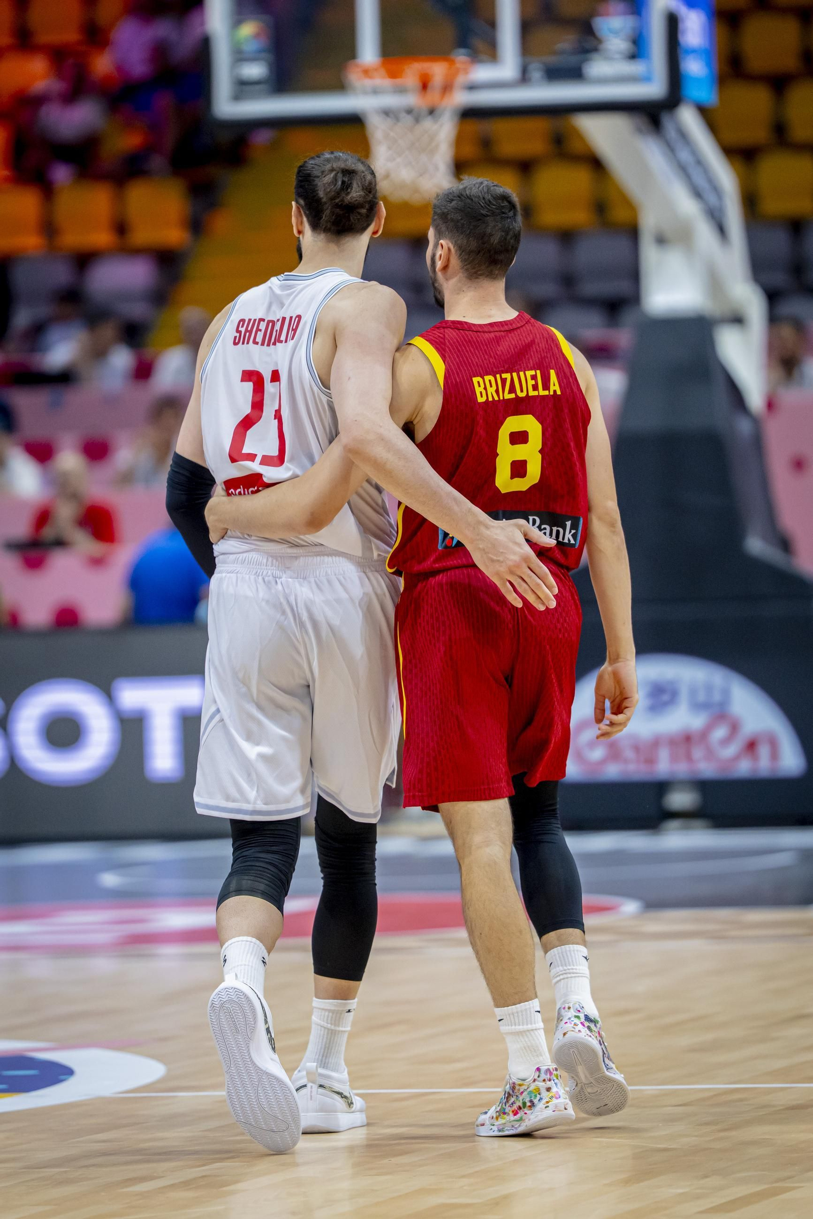 Las fotos del Georgia - España de baloncesto
